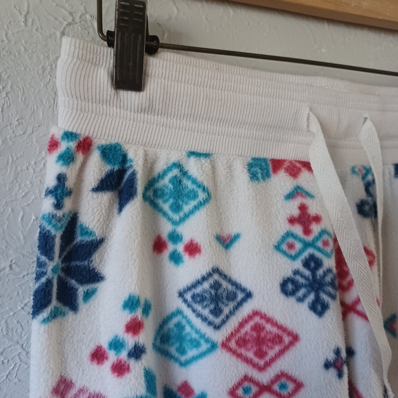 Free Press Colorful Geometric Print PJ Drawstring Jogger Pants - Picture 2 of 7